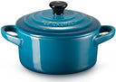 Le Creuset Serveerpan / Mini Braadpan Signature - Deap Teal - ø 10 cm / 250 ml