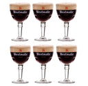 Westmalle Bierglazen Trappist - 330 ml - 6 stuks