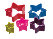 Emporte-pièces étoiles Brights de Colourworks, 5 pièces