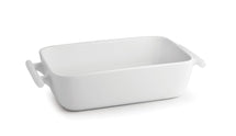 BonBistro Plat à four Yong Squito - Blanc - 19 x 12 x 6 cm / 720 ml