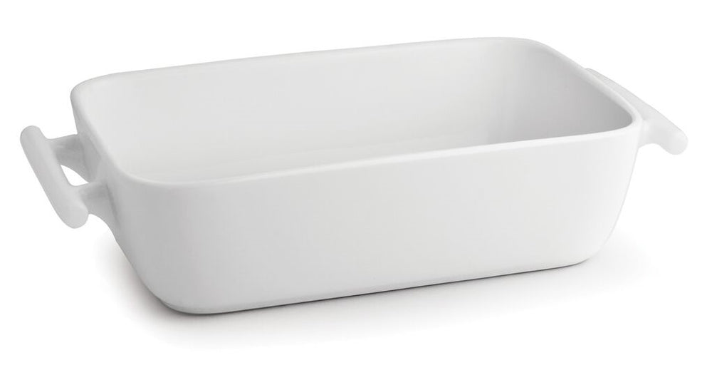 BonBistro Plat à four Yong Squito - Blanc - 33 x 24 x 6 cm / 3,5 litres