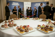 BonBistro Petitfour Bordjes Yong Squito 10 x 10 cm - Wit - 6 stuks