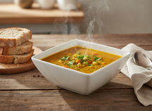 BonBistro Serviesset Yong Squito - Wit - 12-delig / 4 personen - 4 dinerborden, 4 ontbijtborden en 4 kommen